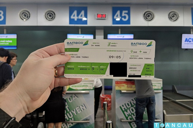 Đổi vé máy bay Bamboo Airways