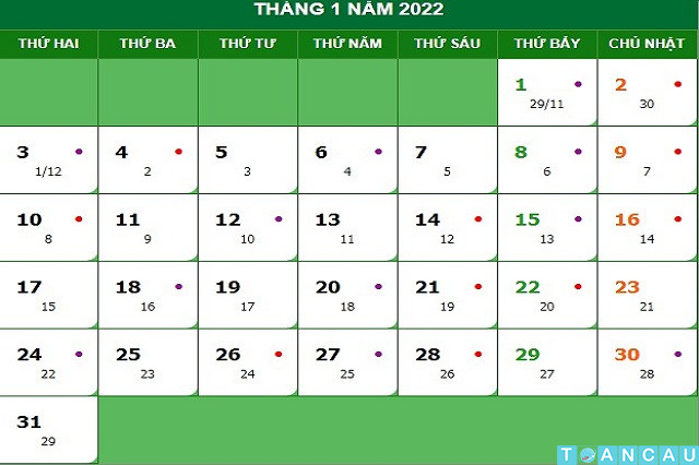 Lịch nghỉ tết dương lịch năm 2022 rơi đúng vào ngày thứ bảy nên người lao động sẽ được nghỉ bù