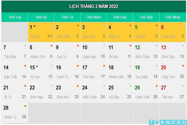 Lịch nghỉ tết nguyên đán năm 2022 dự kiến sẽ kéo dài trong vòng 9 ngày